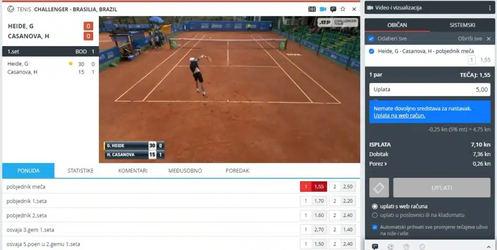 Super sport klađenje uživo