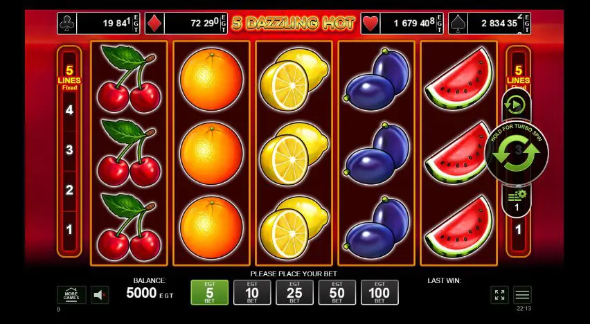 Arena Casino 5 Dazzling Hot