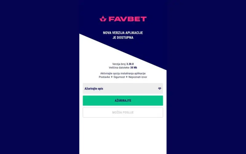 Favbet aplikacija ažuriranje favbet-aplikacija-ažuriranje