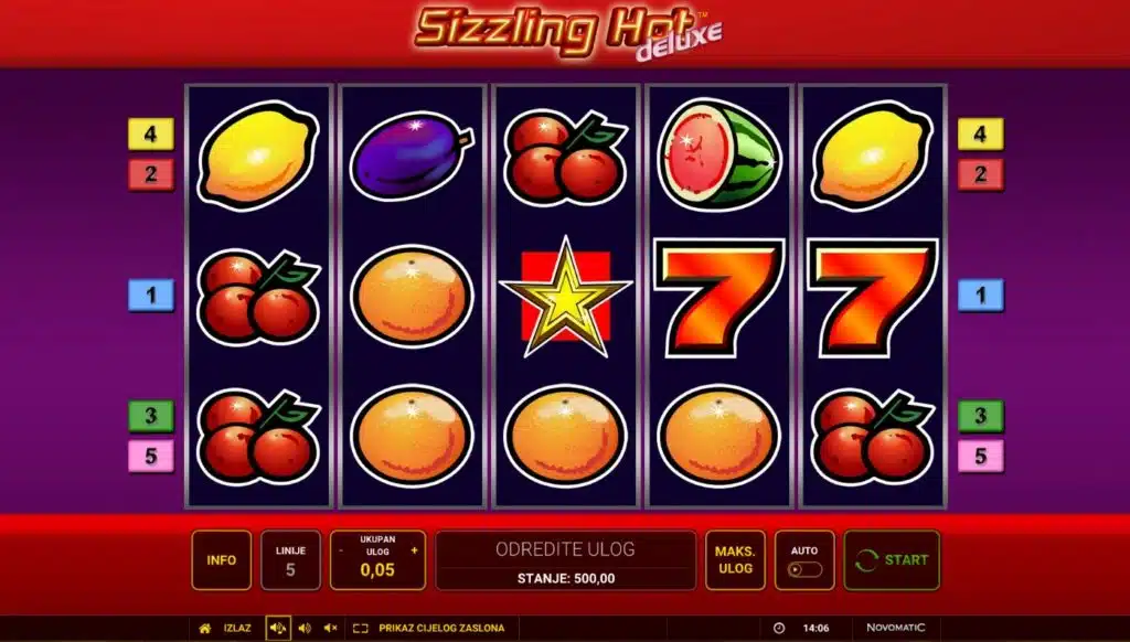 Sizzling Hot Deluxe