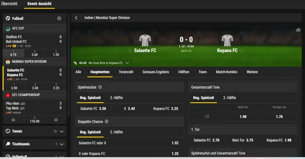 Bwin klađenje