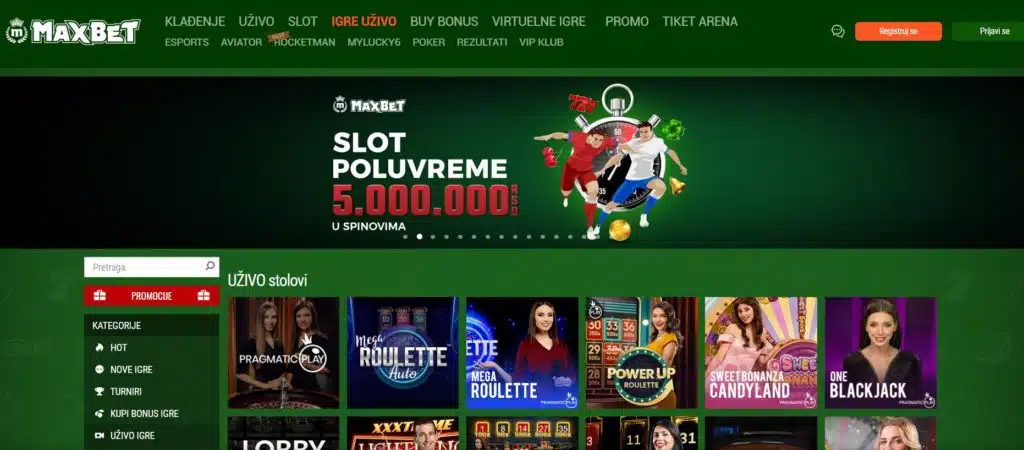 Maxbet kazino