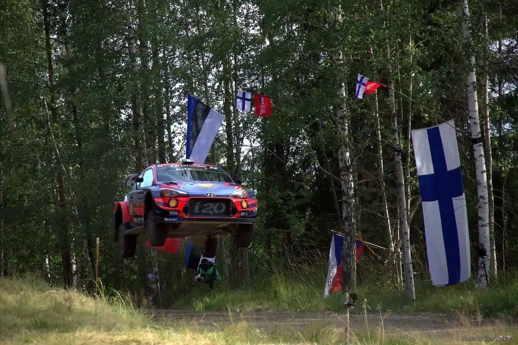 WRC skok
