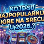 Koje su najpopularnije igre na sreću u 2026.?