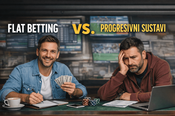 Flat betting vs. progresivni sustavi