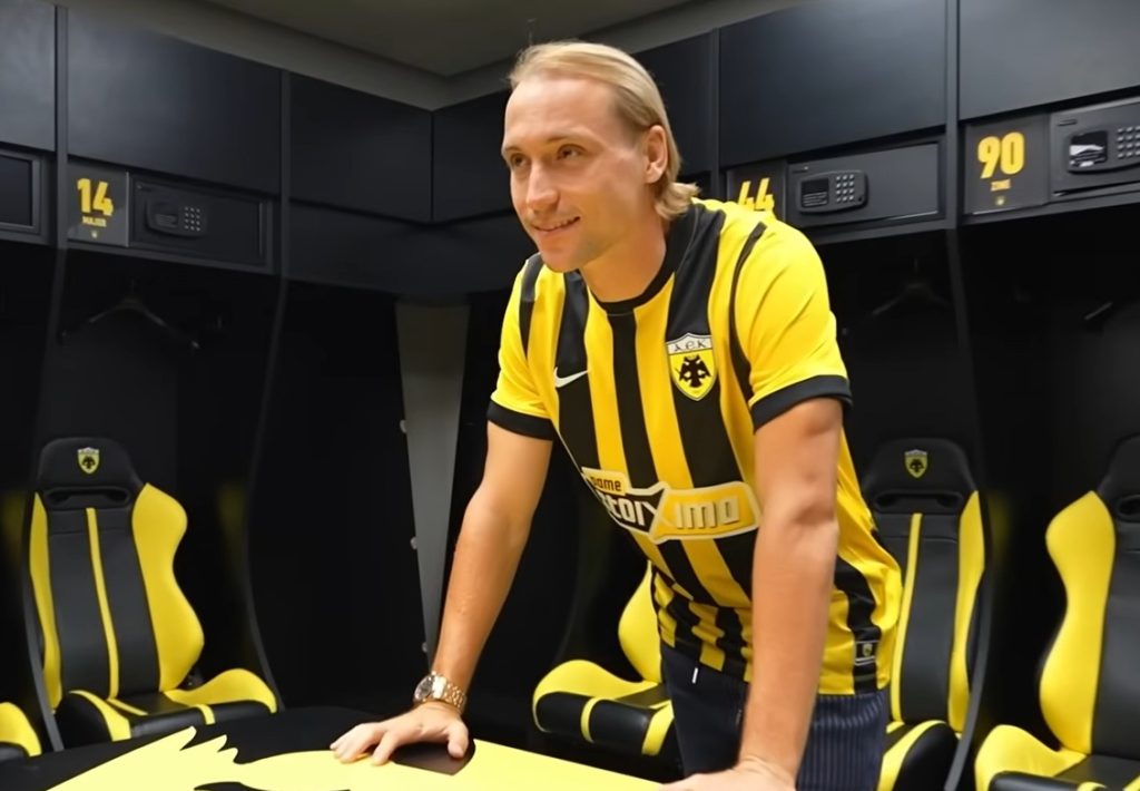 Šahtar - AEK: Lovro Majer