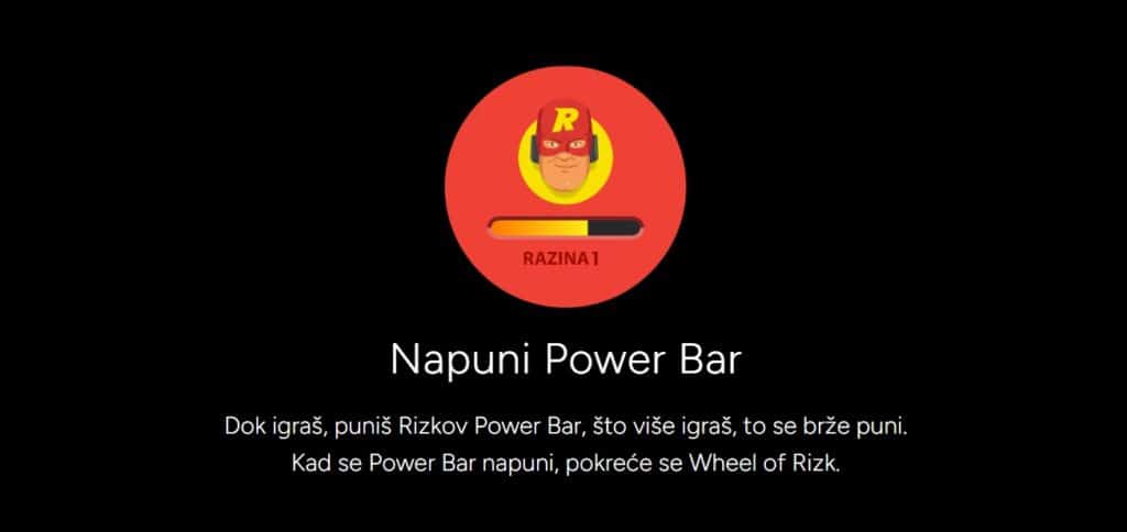 Wheel of Rizk Power Bar