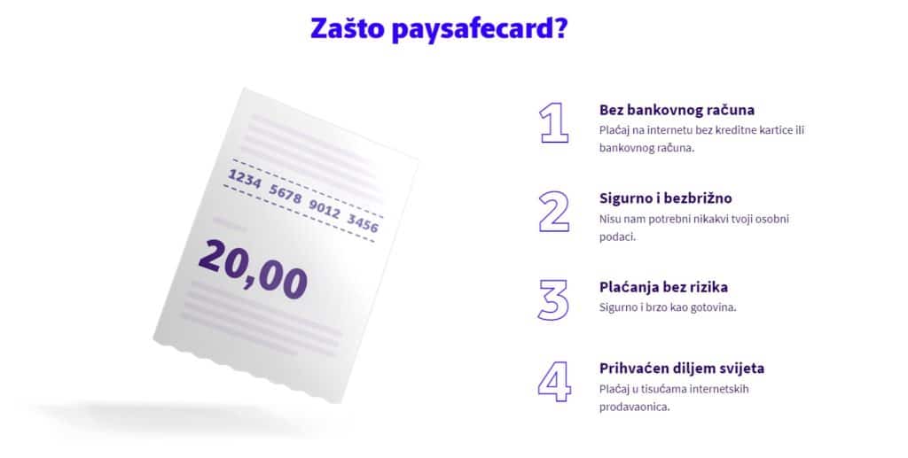 Paysafecard bonovi - kako unovčiti paysafecard