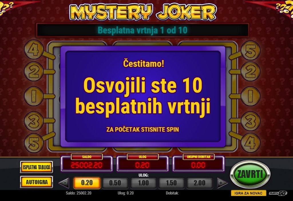 Mystery Joker Scatter