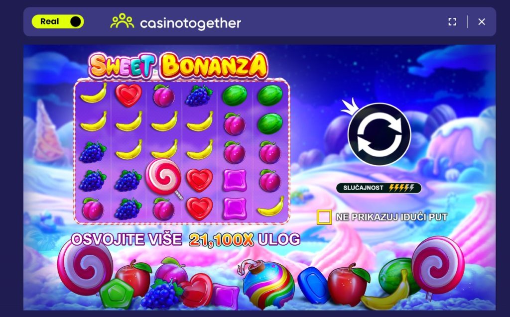 Casino Together Sweet Bonanza